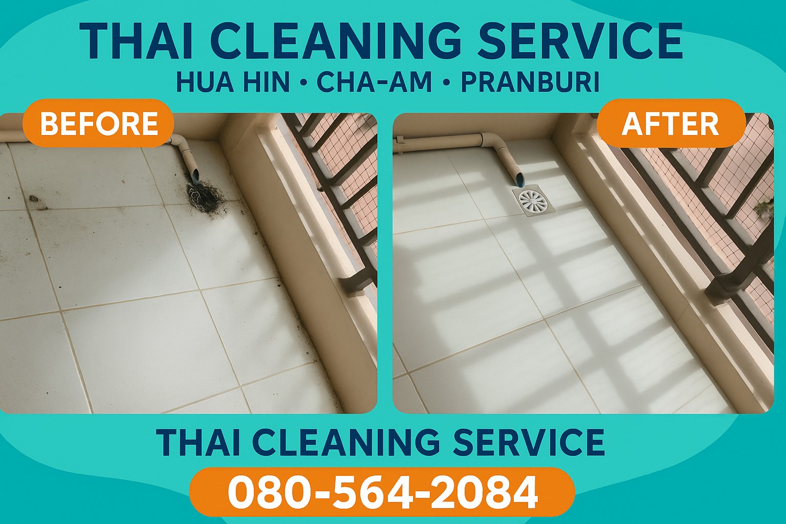 Cleaning Services in Hua Hin, Cha-Am & Pranburi