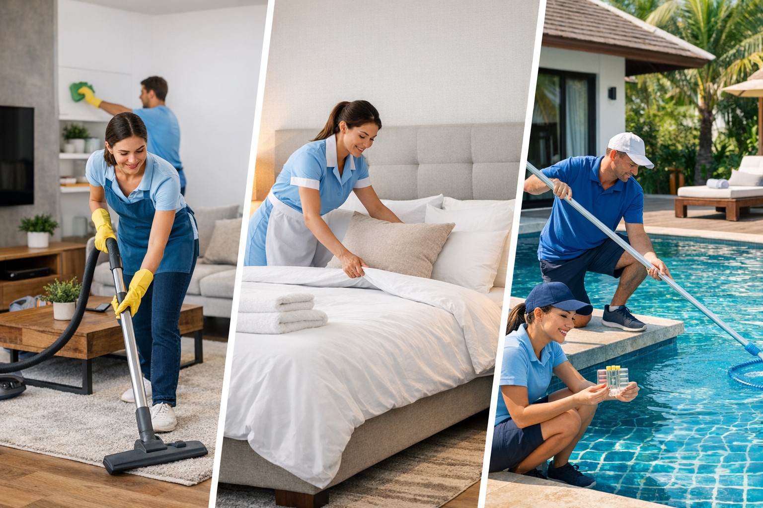 Cleaning Services in Hua Hin Private swimming pools