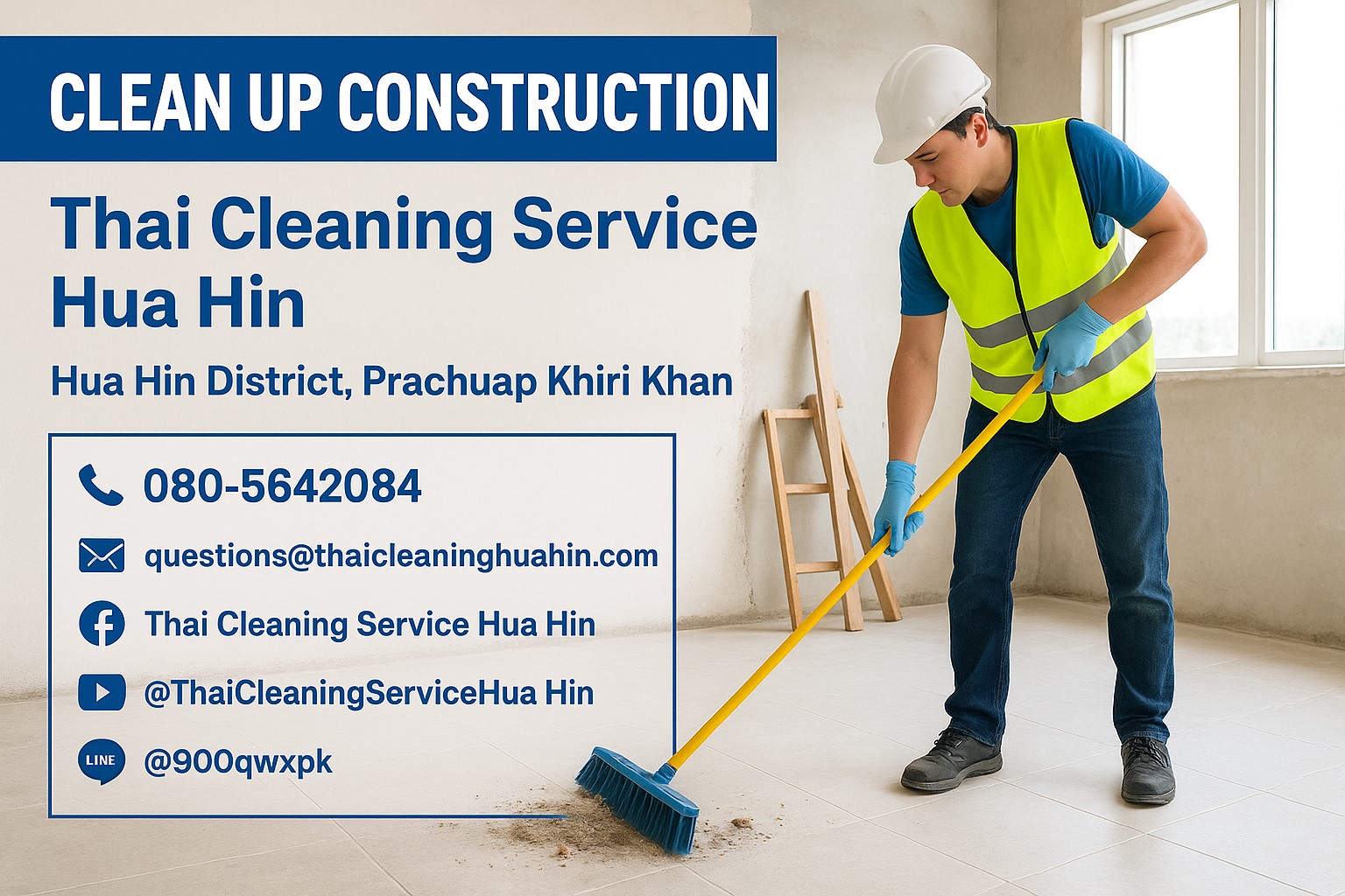 Clean Up Construction Hua Hin